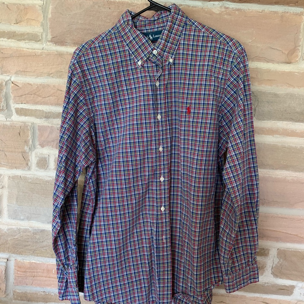 Polo Multi Color Custom Fit Button Down